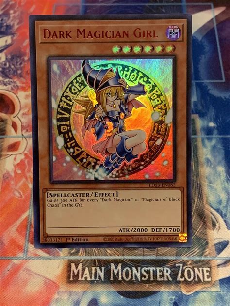 Uk Dark Magician Girl Red Lds3 En082 Ultra Rare 1st Edition Cá Voi Yugioh Shop