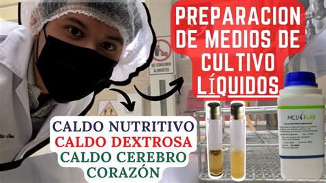 Preparaci N Medios De Cultivo Microbiolog A L Como Preparar Medios De