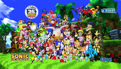 Sonic 30th Anniversary Wallpaper