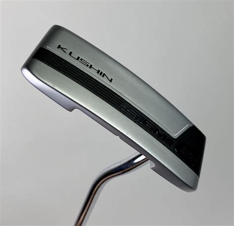 Used RH Ping Black Dot Sigma G Platinum Kushin 35 Putter Steel Golf