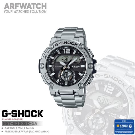 Jual Casio G Shock GST B300SD 1A GST B300SD 1ADR Original Shopee