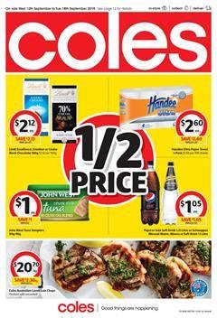 Coles Catalogue Deals 12 18 Sep 2018 Catalogue AU