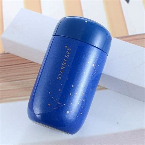 Gourde Bidon Blue Ml Bouteille Thermos Starry Sky Mini Tasse