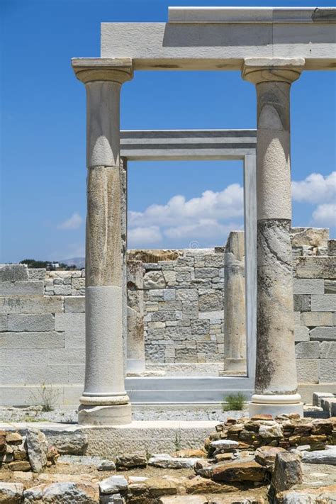 Temple Of Demeter And An Early Christian Basilica On Naxos Island ...