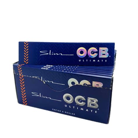 Ocb Ultimate King Size Slim Rolling Paper Wise Skies