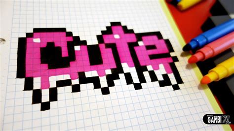 Handmade Pixel Art How To Draw Cute Graffiti Pixelart Graffitiart