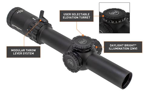 NOW AVAILABLE GLx 1 6x24 FFP With ACSS Reticles Primary Arms