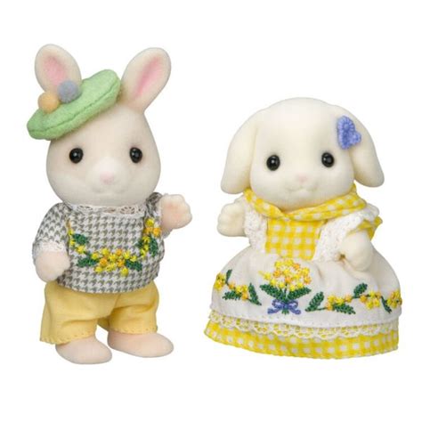 Conejos Con Bordados Sylvanian Families Hola Nihon