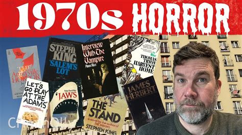 10 of the most 1970s horror novels of the 1970s! - YouTube