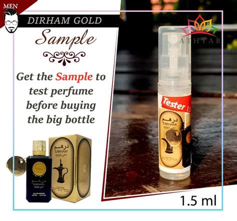 Dirham Gold Arabic Perfume 15ml Lazada