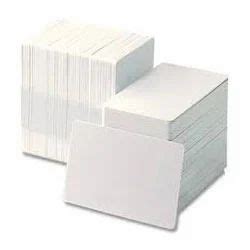 Blank White Pvc Plastic Card Thermal White Card Wholesaler From Mumbai