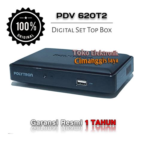 jual mini set top box digital dvb  polytron shopee indonesia