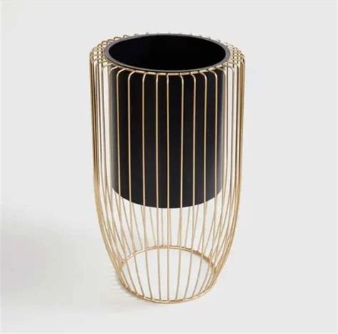 Valencia Planter Planter With Golden Net Stand At Rs Flower