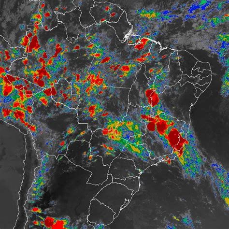 Inmet Emite Alerta De Chuvas Intensas Para Faixa Do Es Ao Ap E Parte Da