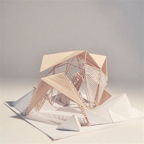 Conceptmodel Shelter Path Model By Luisfmnz Via Pavilion