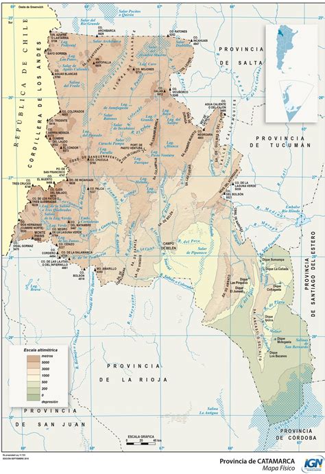 Mapa F Sico De La Provincia De Catamarca Argentina Catamarca Gifex