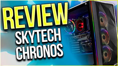 NEW Skytech Chronos Gaming PC Desktop Review In 2022 YouTube