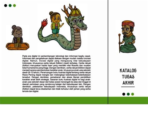 Perancangan Buku Ilustrasi Digital Cerita Rakyat Asal Usul Rawa Pening