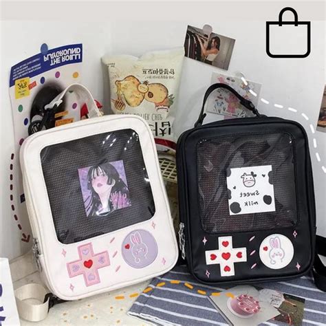 Ita Bag Japanese Ita Bag Small Cute Transparent Itabag - Etsy