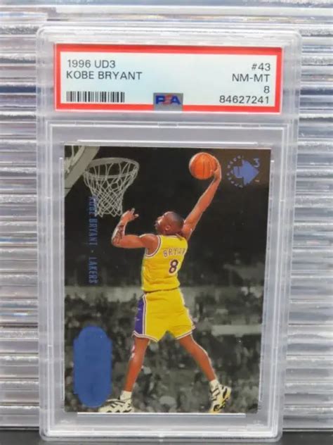 1996 97 PONT SUPÉRIEUR UD3 Kobe Bryant artistes aériens recrue RC 43