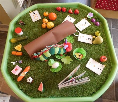 Pin By Cara Wilkinson On Tuff Trays Hungry Caterpillar Activities