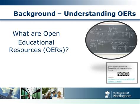 Background Understanding Oers What Are Open Educational Resources