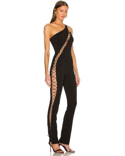 Black Michael Costello Jumpsuits And Rompers For Women Lyst