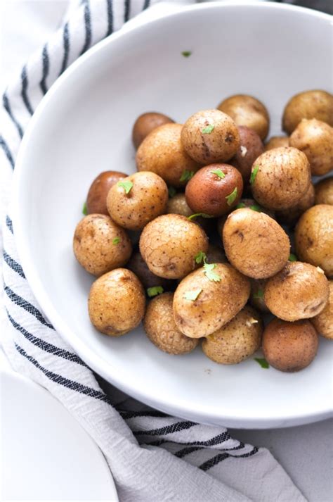 Instant Pot Garlic Butter Baby Potatoes - Ana Ankeny