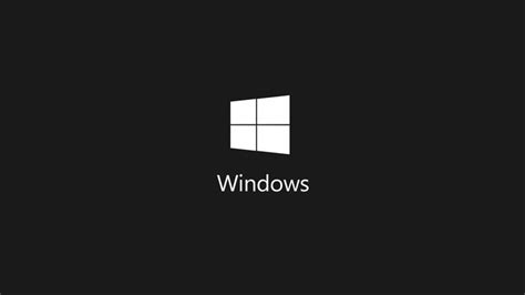 the windows logo on a black background