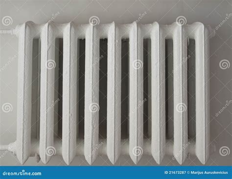 White Radiator Stock Image 38422189