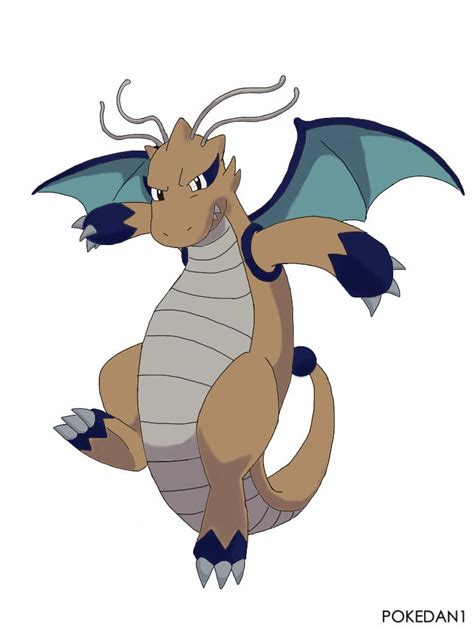 Mega Dragonite By Pokedan1 On Deviantart