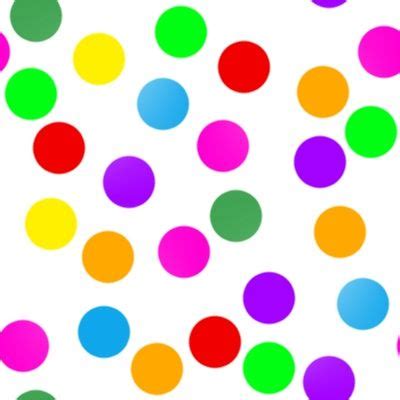 Colorful Dots On White Background Image, Wallpaper or Texture free for any web page, de ...