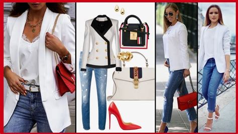 OUTFITS CON BLAZER BLANCO CÓMO COMBINAR BLAZER BLANCO MODA Y