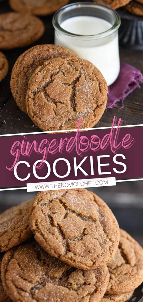 These Gingerdoodle Cookies Are A Cross Between A Chewy Gingerbread Cookie And A Classic Snickerd