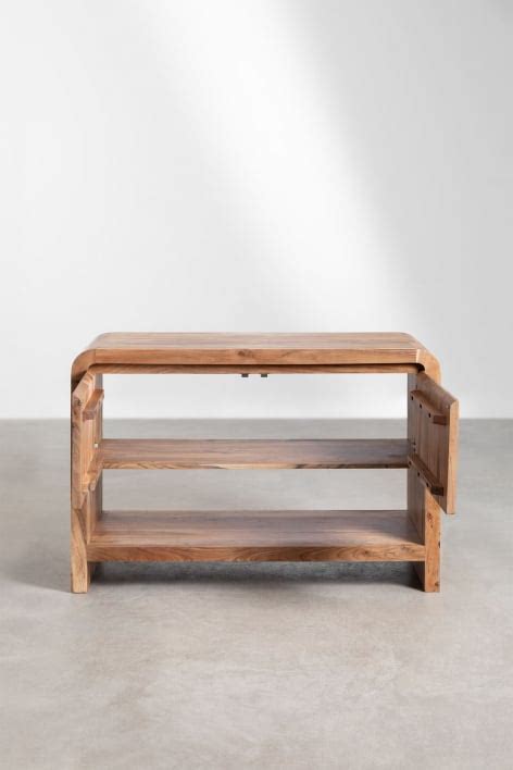 Mueble De Ba O En Madera De Teca Melvil Sklum