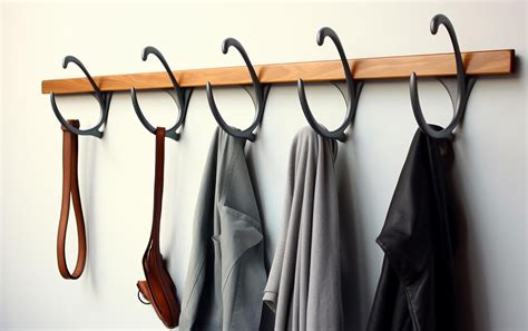 Premium AI Image | Closet Solutions Steel Hooks for Closet