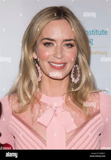 Emily Blunt Attends The 13th Annual America Institute For Stuttering