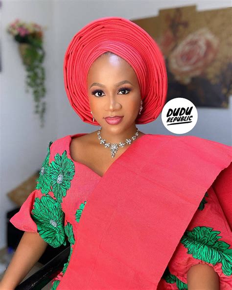 Aso Oke Embellished With Ankara Asooke Ankara African Etsy