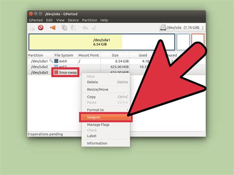 How To Attach A Swap Partition To Linux 5 Steps With Pictures