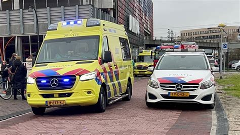 P A Reanimatie In De Basic Fit Politie Brandweer En Ambulance Met