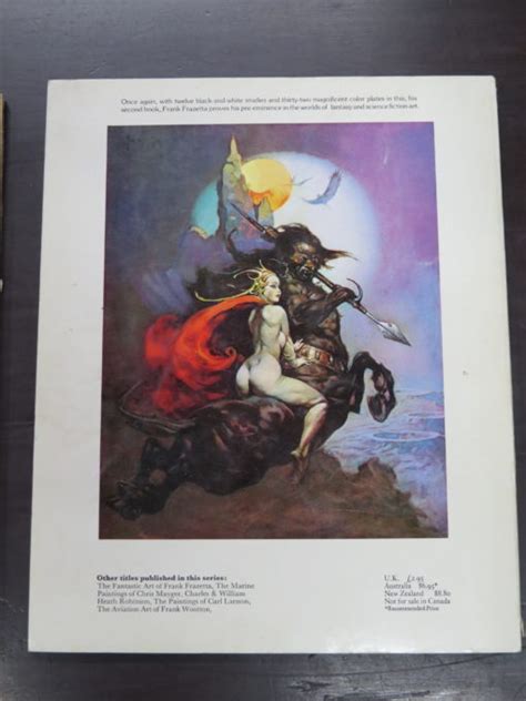 Betty Ballantine Ed The Fantastic Art Of Frank Frazetta 3 Books