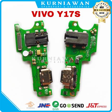 Konektor Charger Vivo Y17s Pcb Board Usb Papan Con Cas Mic Ori Lazada