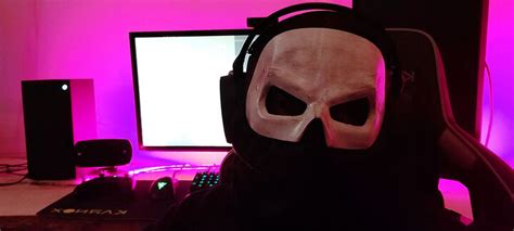 3D Printed custom Modern Warfare 2 Operator Mask- Ghost from $29.99