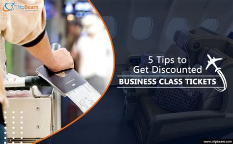 5 Tips To Get Discounted Business Class Tickets Tripbeam Blog