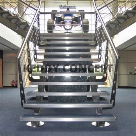 Silver Stainless Steel Staircase Railing At Rs 1000 Feet In Mumbai ID