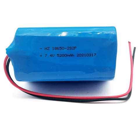 Rechargeable Oem 18650 2s2p 7 4v 5200mah Battery Pack Vats Battery