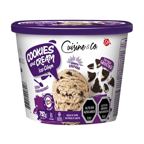 Cuisine Co Helado De Cookies And Cream Rappi