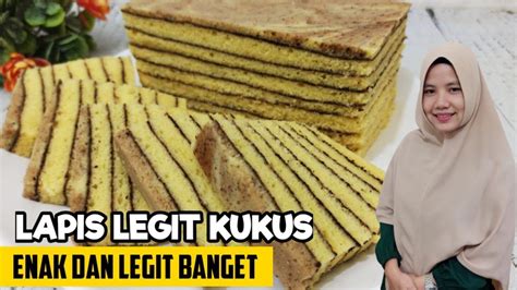 Resep Dan Cara Membuat Lapis Legit Kukus Super Enak Lapis Legit