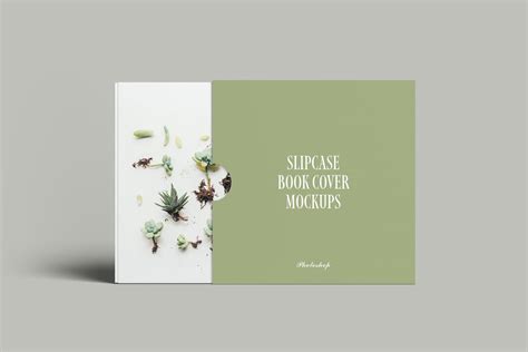 Slipcase Book Cover Mockups – MasterBundles