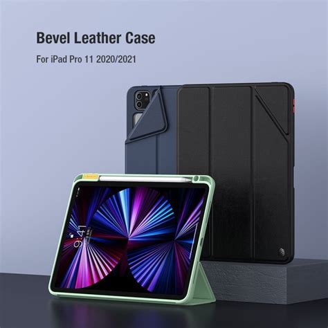 Jual Nillkin Bevel Leather Smart Cover IPad Pro 11 2022 2021 M2 Case